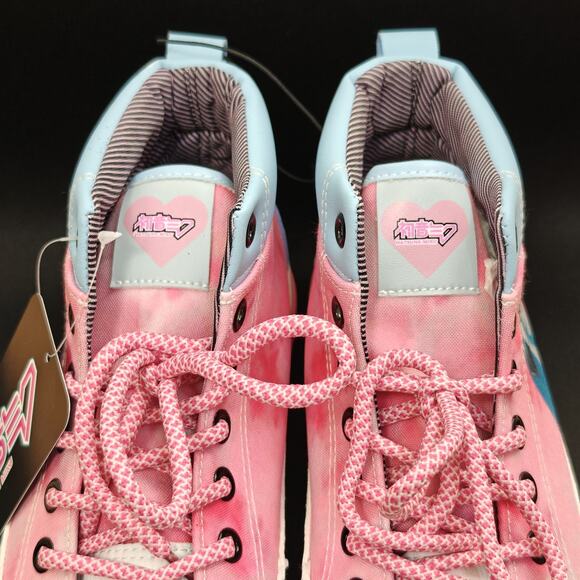 Hatsune Miku Ground Up Women's Sneakers Size 6 High Top Casual Shoes RARE NWT - Picture 8 of 11